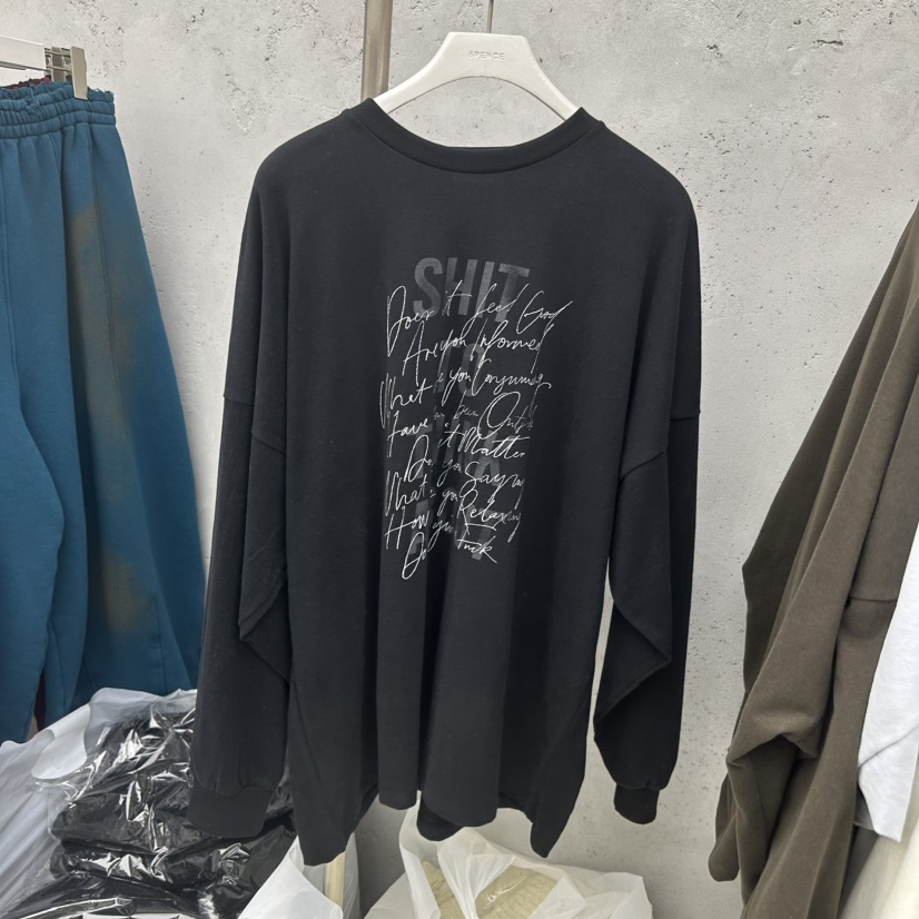 SIXTEEN東大門㊣實拍女裝新品推薦時尚人氣25秋冬休閑長袖T恤SIXTEEN長袖T恤圖色4