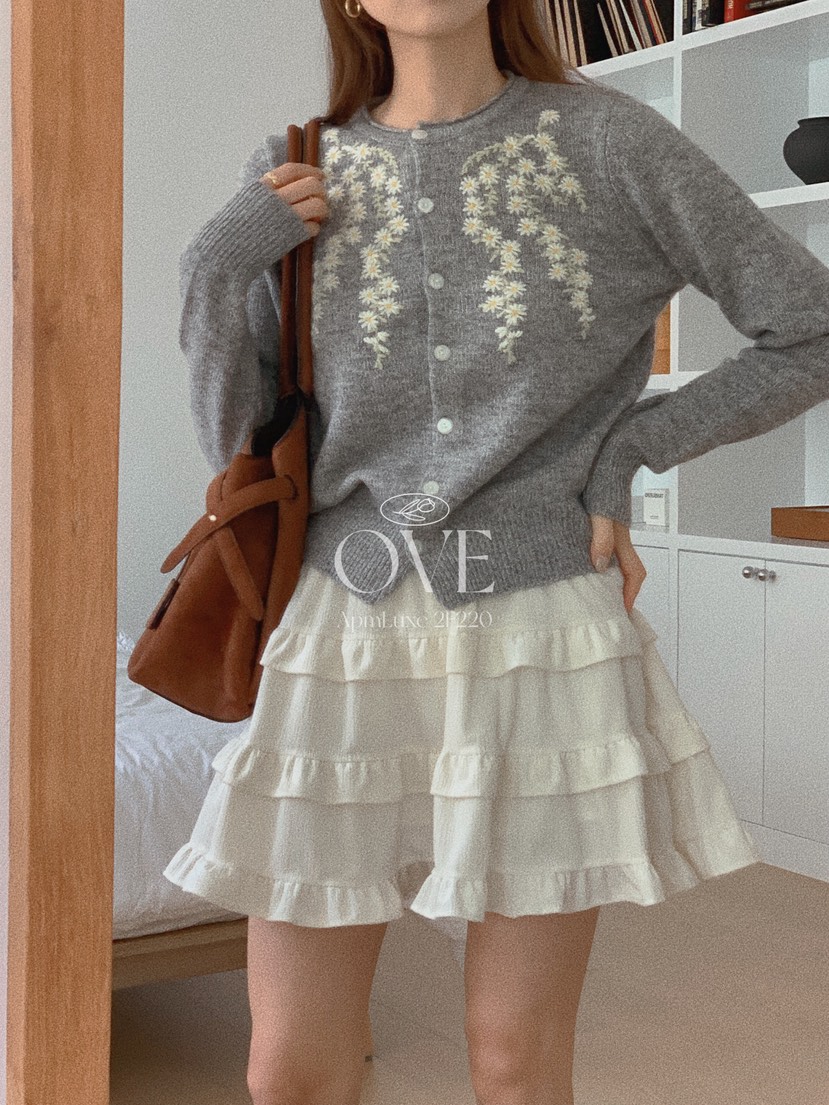 OVE東大門㊣直郵女士新品時尚人氣熱賣真品25秋冬裙褲百褶褶裙OVE裙褲