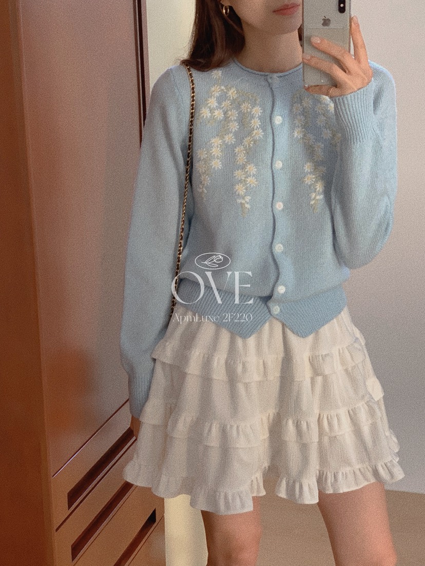 OVE東大門㊣直郵女士新品時尚人氣熱賣真品25秋冬裙褲百褶褶裙OVE裙褲