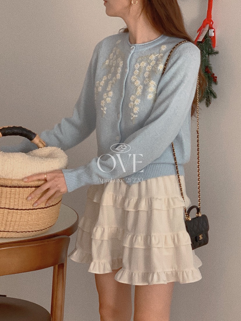 OVE東大門㊣直郵女士新品時尚人氣熱賣真品25秋冬裙褲百褶褶裙OVE裙褲