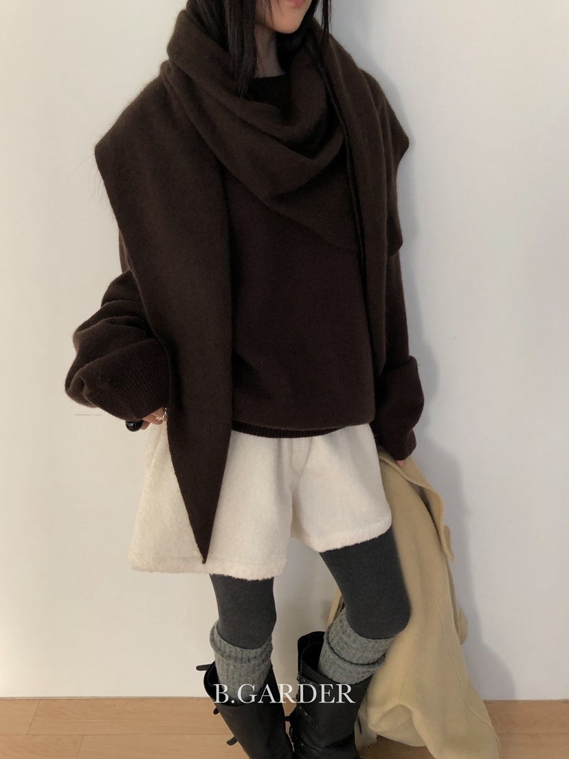 B_GARDER東大門㊣代購女裝新款職業推薦真品休閑人氣時尚短褲B.GARDER短褲