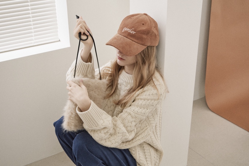 B_GARDER韓國直郵㊣女裝新品25秋冬推薦真品休閑毛衣手工制作B.GARDER毛衣