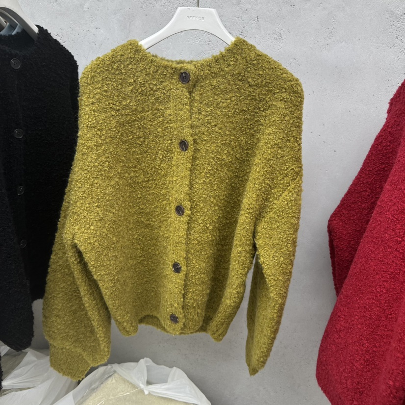 SIXTEEN韓國直郵㊣女裝新品25秋冬休閑職業熱賣真品時尚針織衫SIXTEEN針織衫圖色3