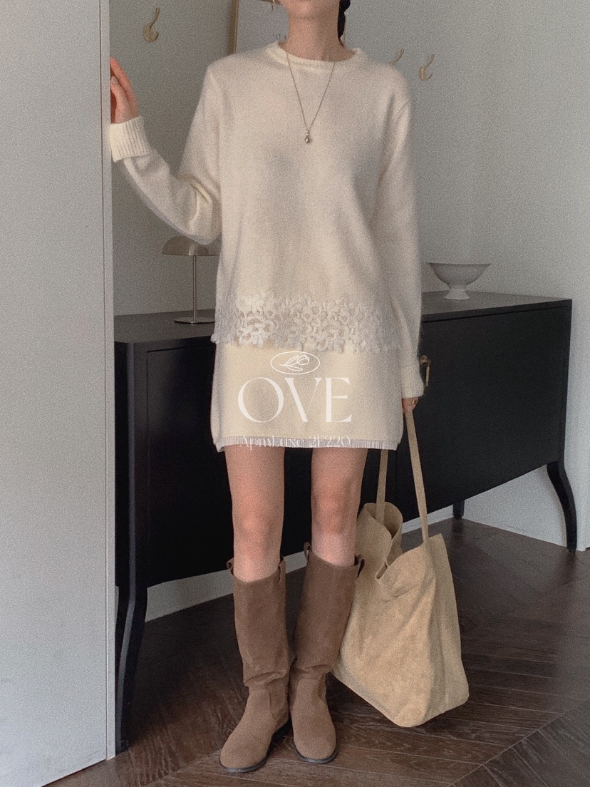OVE韓國直郵㊣女士新品25秋冬真品推薦職業熱賣人氣時尚短裙OVE短裙