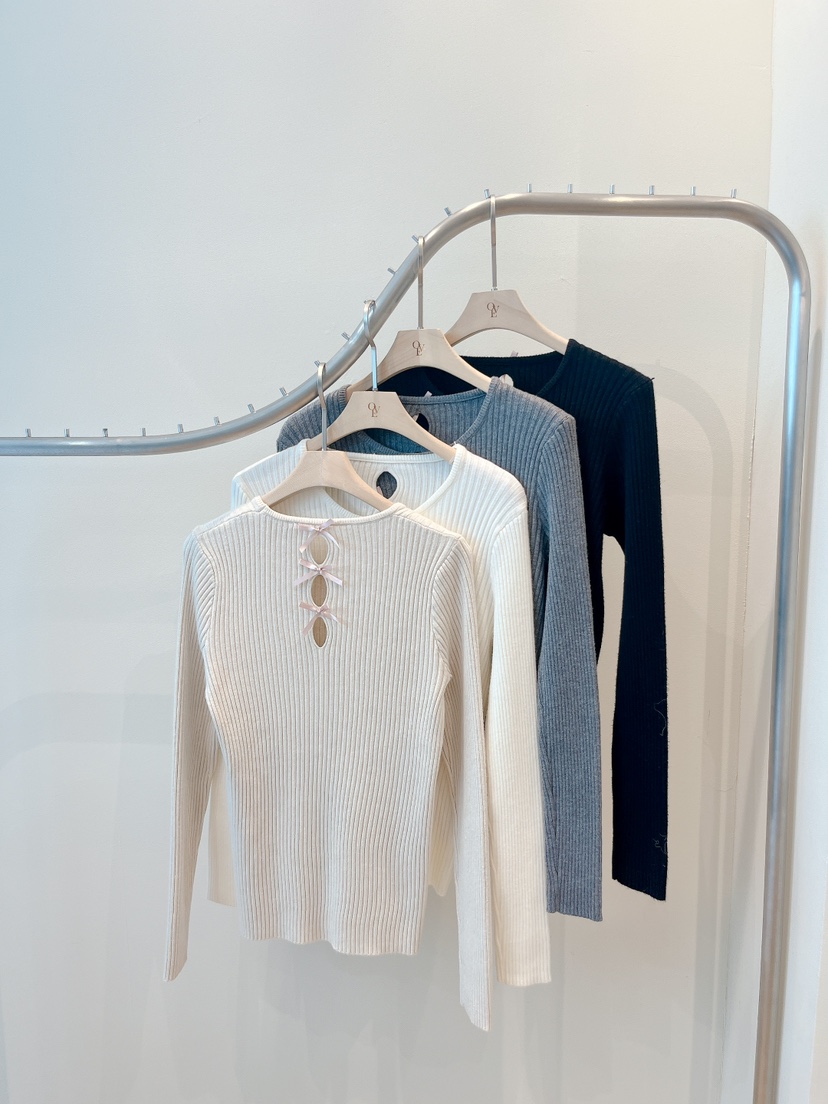 OVE韓國代購㊣女裝新款職業熱賣25秋冬真品休閑推薦時尚針織衫OVE針織衫