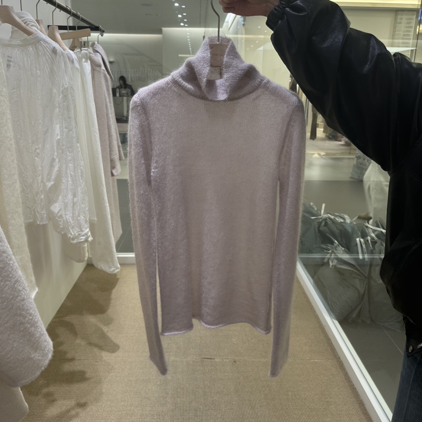 VEGETABLE東大門㊣實拍女士新品休閑真品熱賣推薦毛衣馬海毛VEGETABLE毛衣圖色2