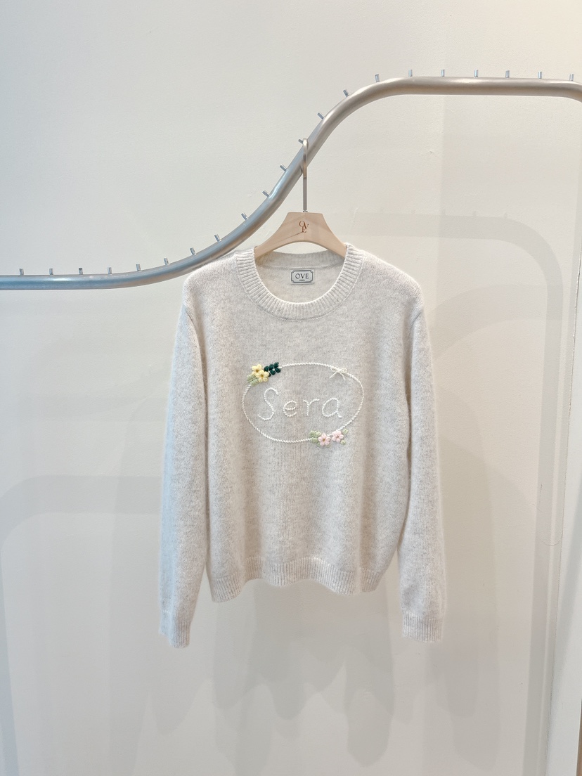 OVE韓國代購㊣女士新款真品時尚熱賣推薦職業25秋冬人氣針織衫OVE針織衫圖色1