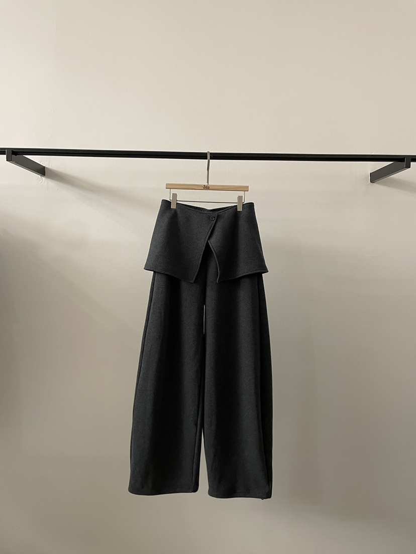 2DA/DARIMI-P韓國直郵㊣女裝新品推薦人氣套裝兩件套加絨2DA/DARIMI-P套裝圖色2墨色