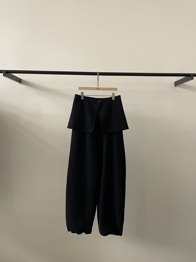 2DA/DARIMI-P韓國直郵㊣女裝新品推薦人氣套裝兩件套加絨2DA/DARIMI-P套裝圖色3深藍色