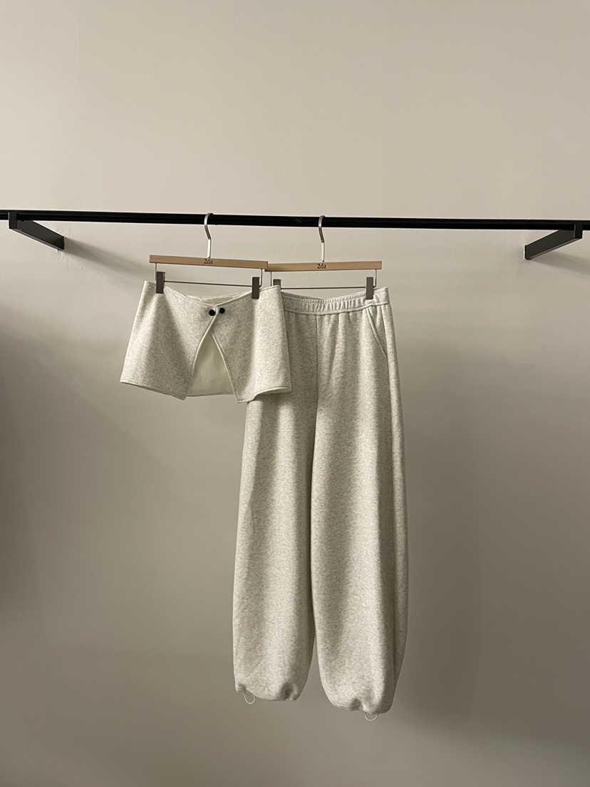 2DA/DARIMI-P韓國直郵㊣女裝新品推薦人氣套裝兩件套加絨2DA/DARIMI-P套裝圖色4