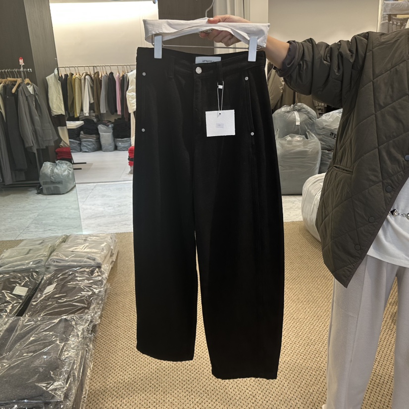 ARTISANAL韓國直郵㊣女裝新款職業真品25秋冬人氣時尚牛仔褲ARTISANAL牛仔褲圖色1