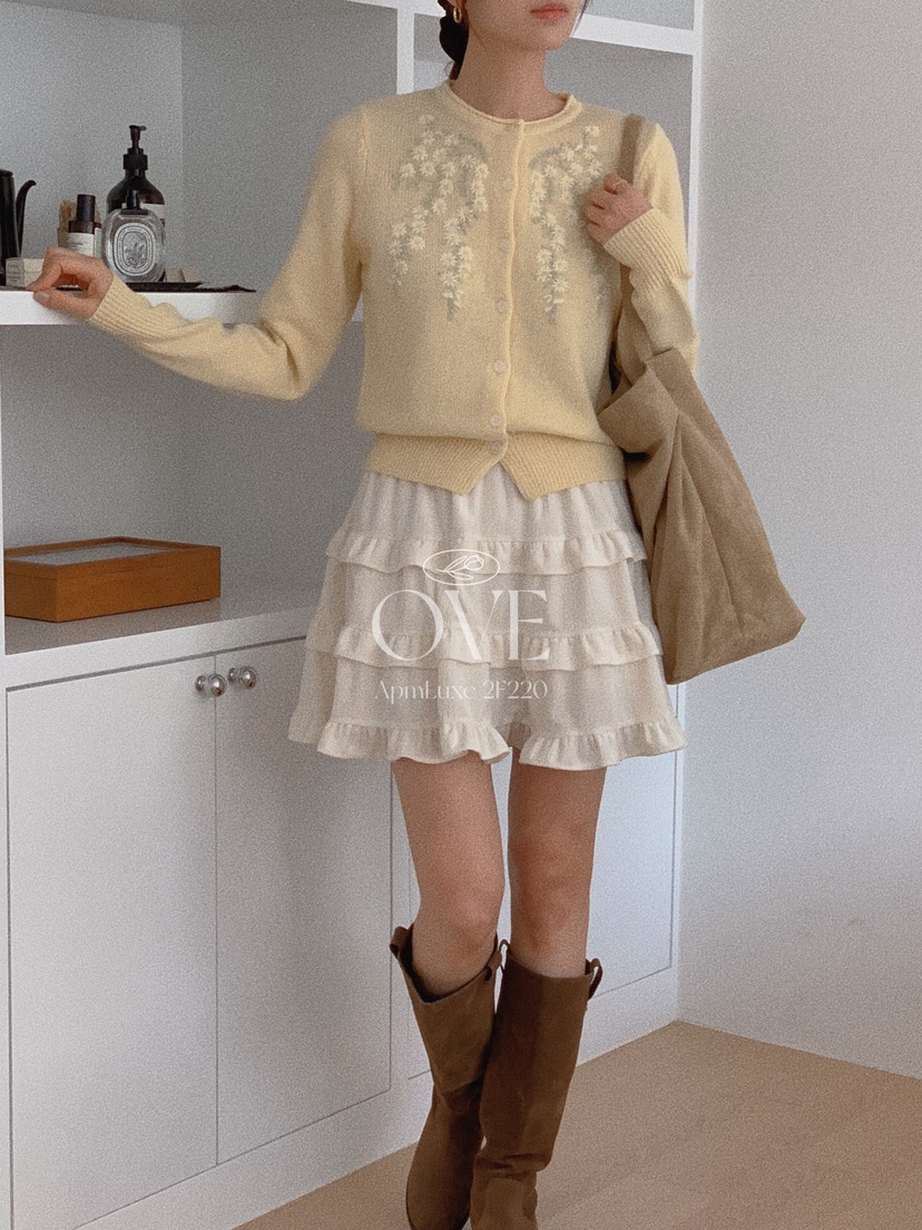 OVE東大門㊣代購女裝新款休閑25秋冬人氣真品熱賣時尚職業毛衣OVE毛衣