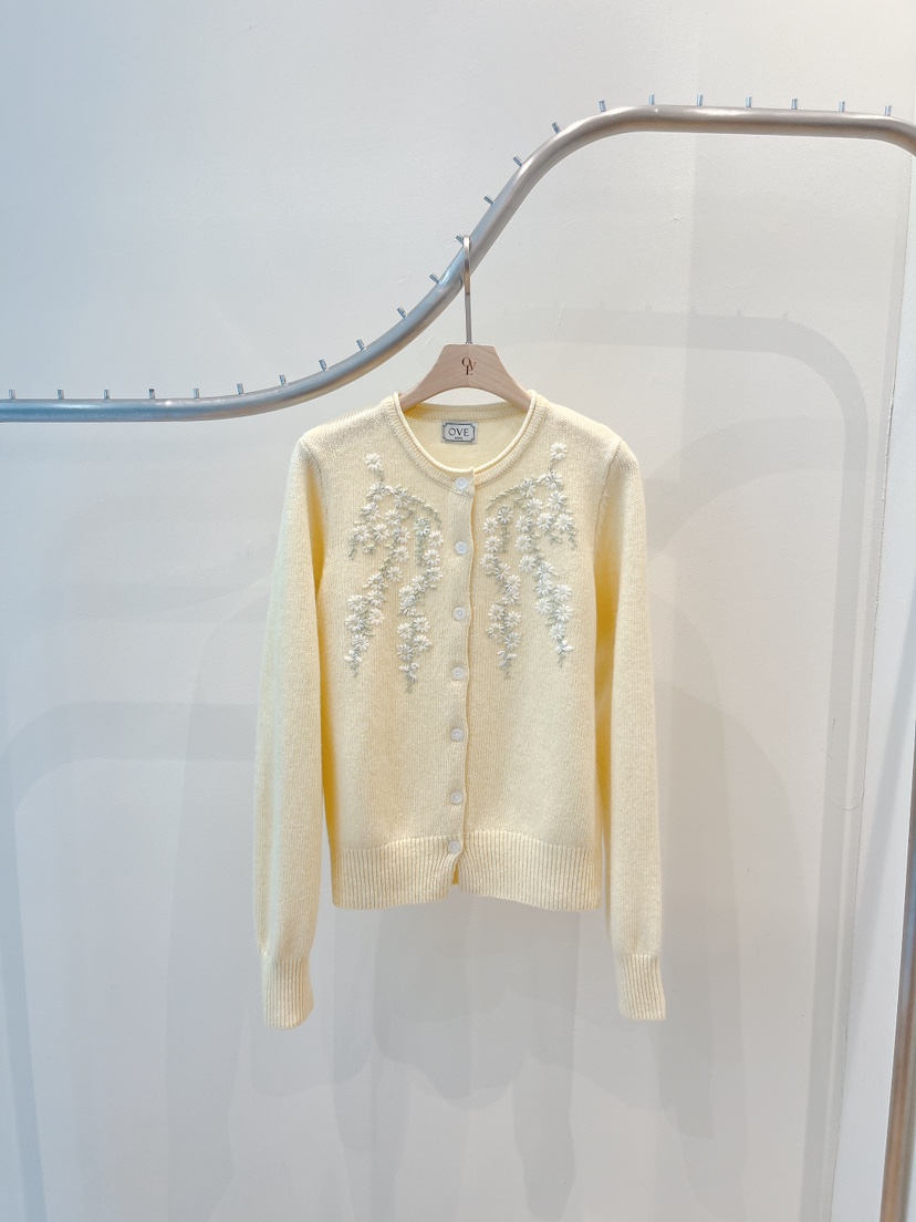 OVE東大門㊣代購女裝新款休閑25秋冬人氣真品熱賣時尚職業毛衣OVE毛衣圖色1