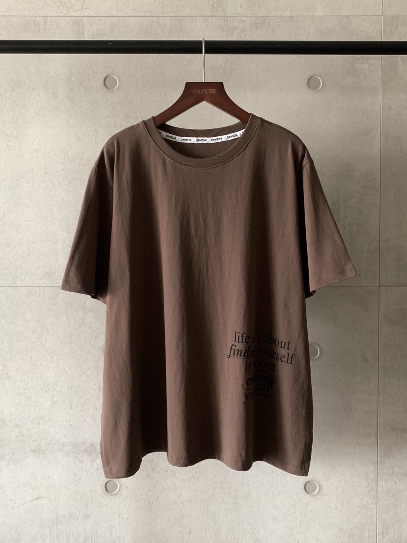 DAVICHI東大門㊣直郵女士新款休閑熱賣真品時尚25秋冬推薦T恤DAVICHIT恤圖色2