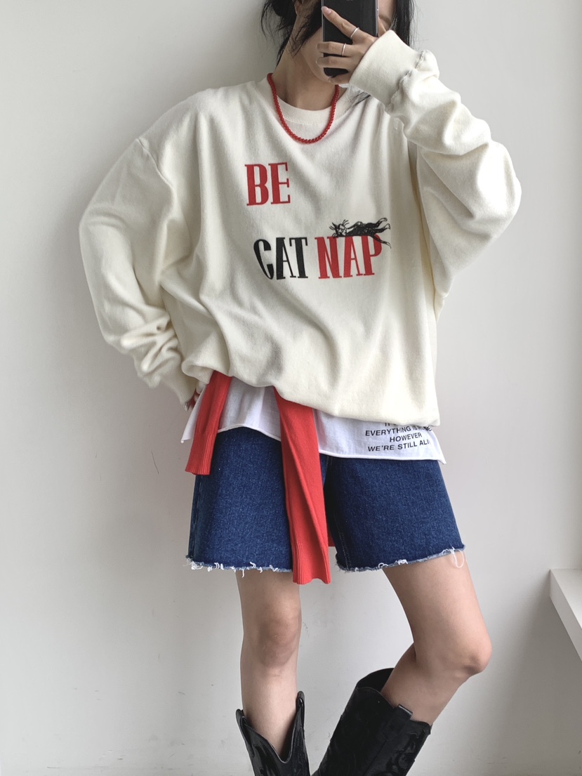 DAVICHI東大門㊣代購女士新款熱賣25秋冬時尚休閑人氣推薦衛衣DAVICHI衛衣