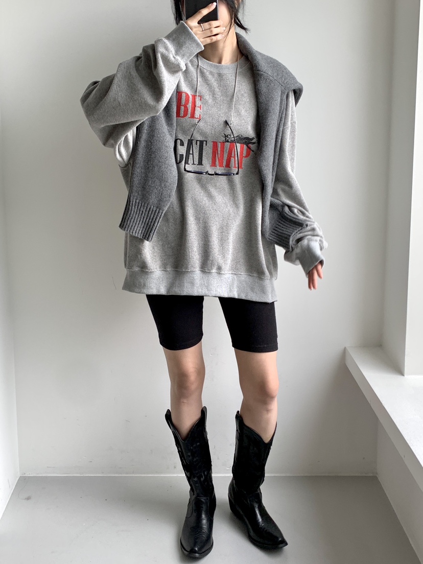 DAVICHI東大門㊣代購女士新款熱賣25秋冬時尚休閑人氣推薦衛衣DAVICHI衛衣