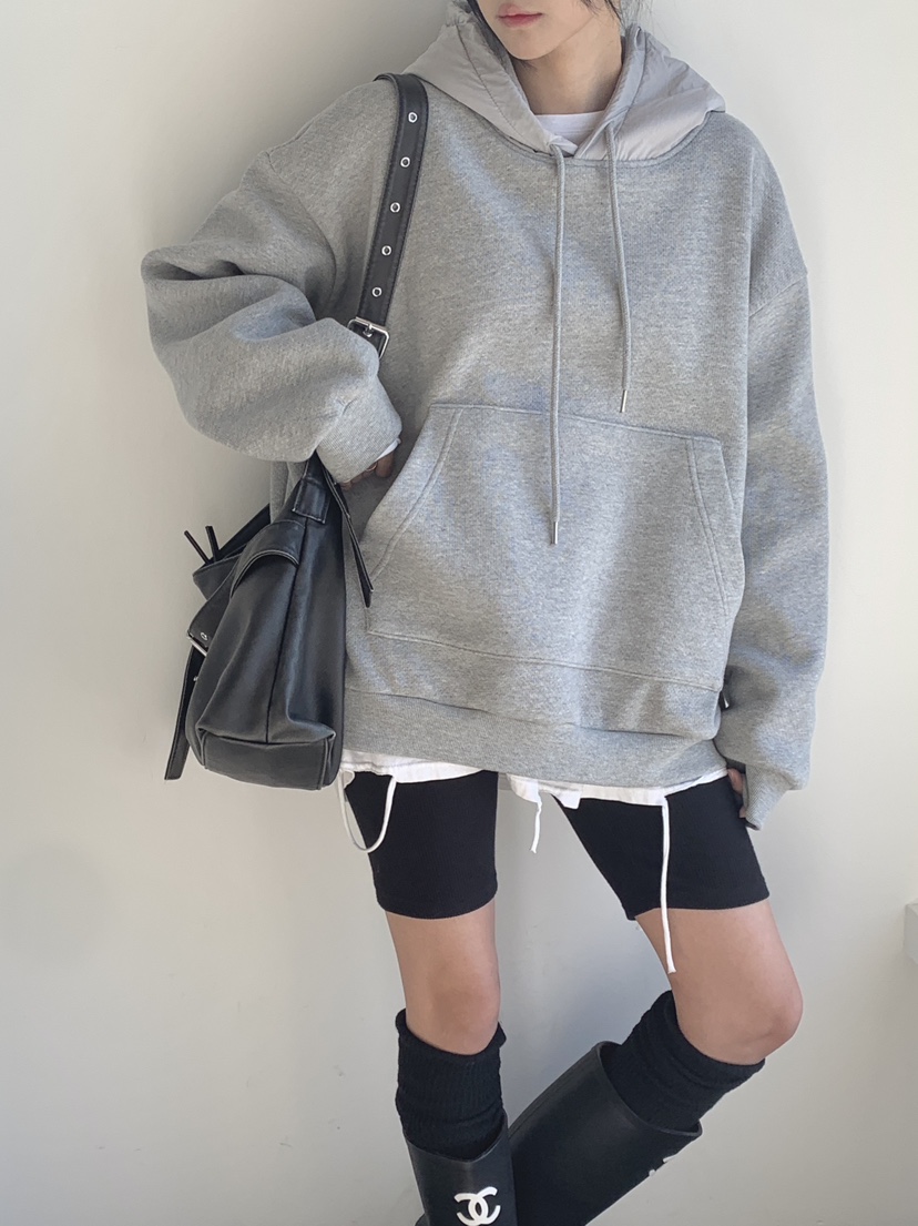 DAVICHI東大門㊣直郵女士新品時尚休閑25秋冬職業真品人氣衛衣DAVICHI衛衣