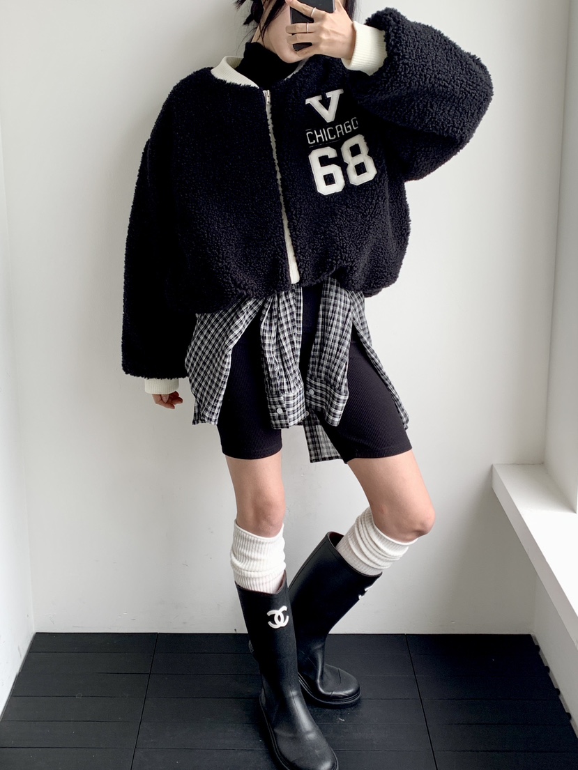 DAVICHI東大門㊣直郵女裝新款真品推薦25秋冬人氣時尚短款棉服DAVICHI短款棉服