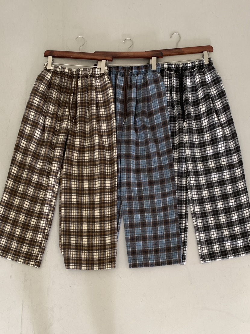 DAVICHI韓國代購㊣女士新款推薦人氣真品熱賣休閑休閑褲格子DAVICHI休閑褲