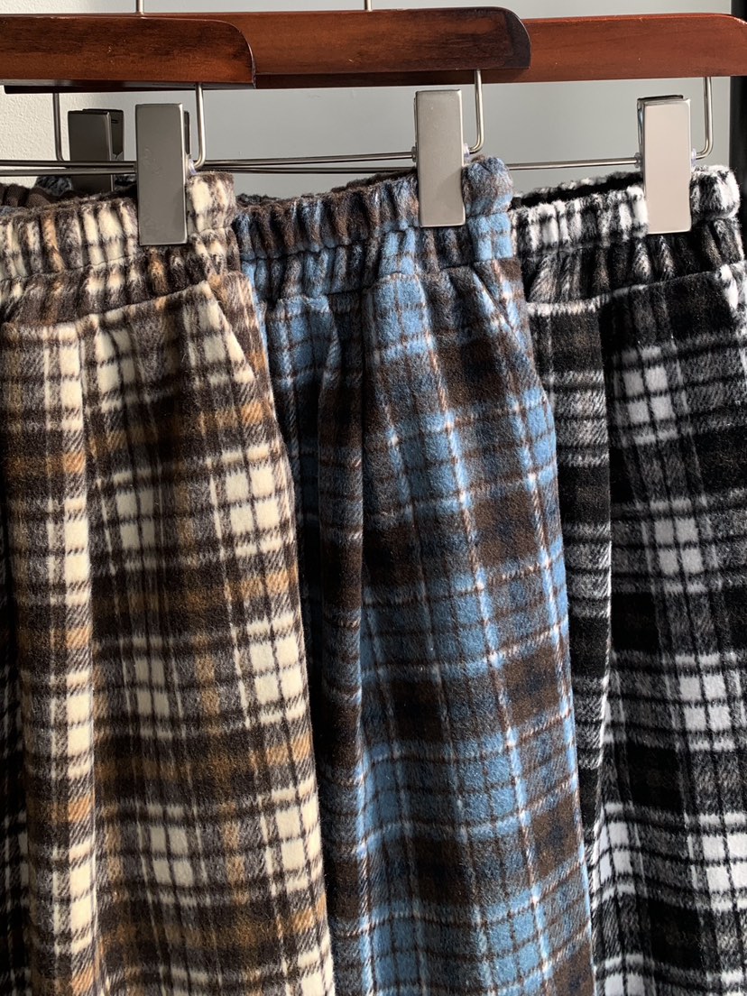 DAVICHI韓國代購㊣女士新款推薦人氣真品熱賣休閑休閑褲格子DAVICHI休閑褲