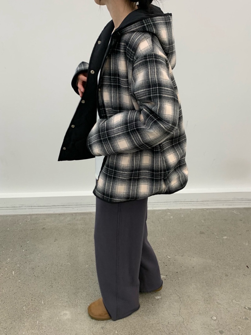 COBALT BLUE東大門㊣代購女裝新品25秋冬人氣短款棉服兩面穿COBALT BLUE短款棉服