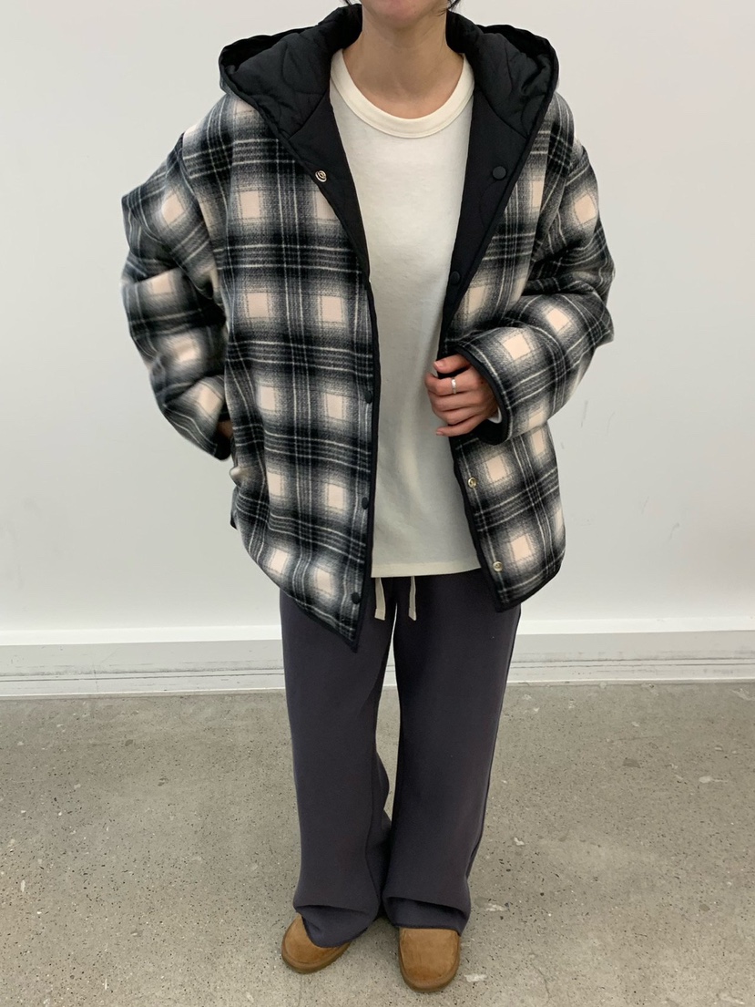 COBALT BLUE東大門㊣代購女裝新品25秋冬人氣短款棉服兩面穿COBALT BLUE短款棉服