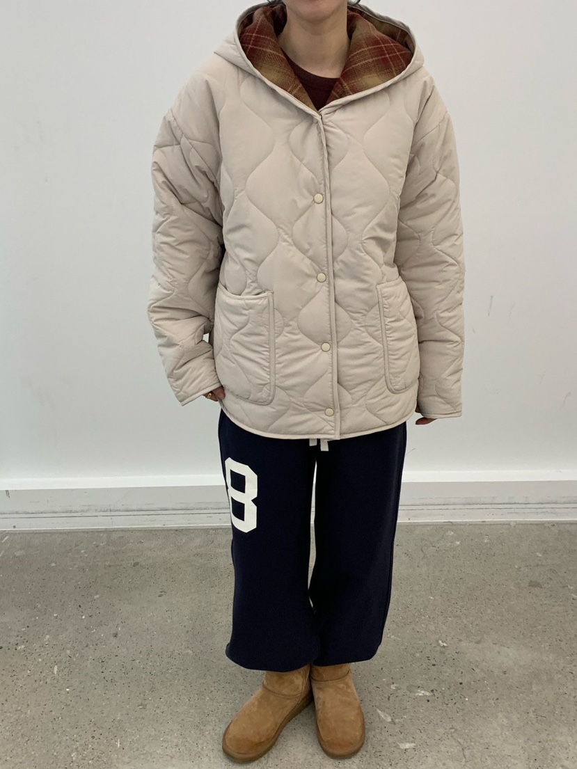 COBALT BLUE東大門㊣代購女裝新品25秋冬人氣短款棉服兩面穿COBALT BLUE短款棉服圖色1