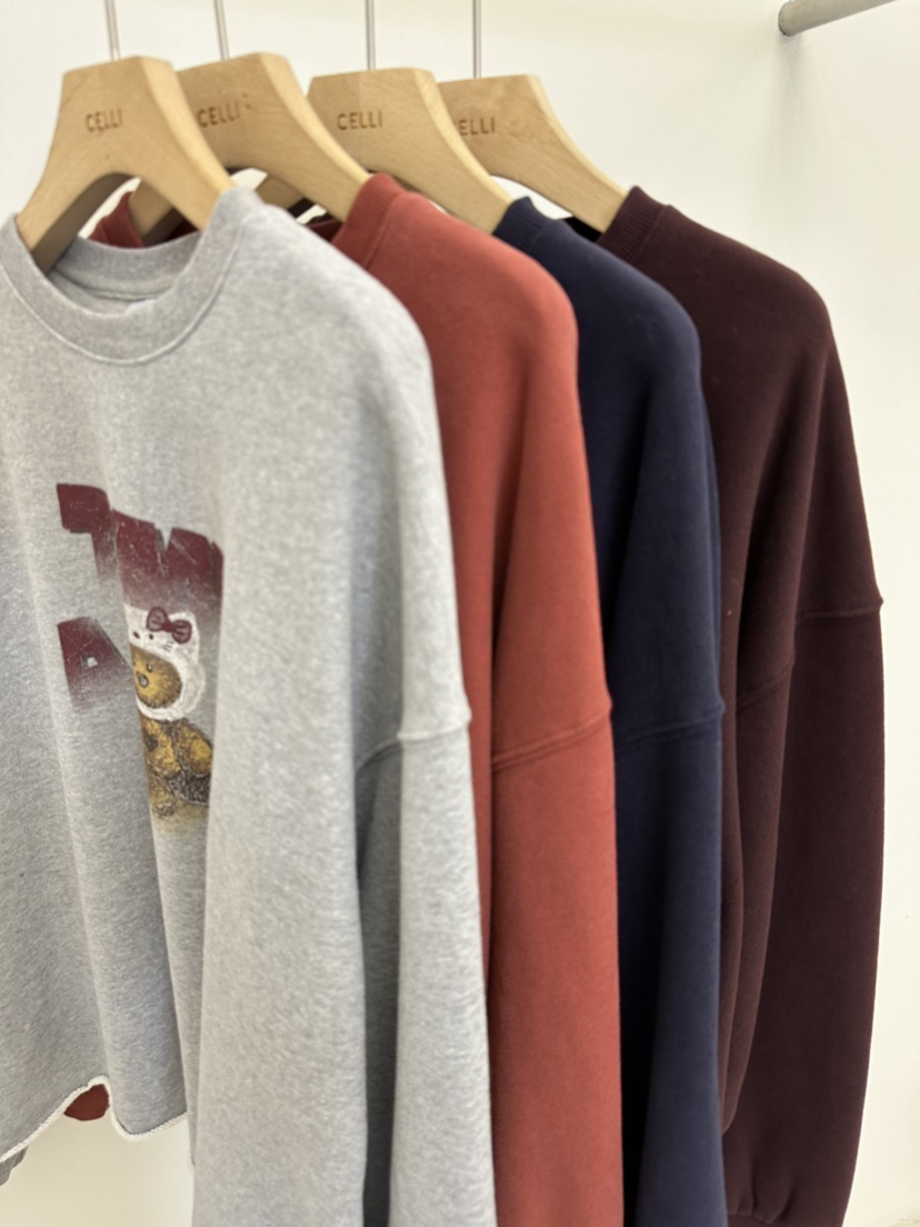 CELLI東大門㊣直郵女士新品推薦休閑熱賣真品25秋冬職業衛衣CELLI衛衣