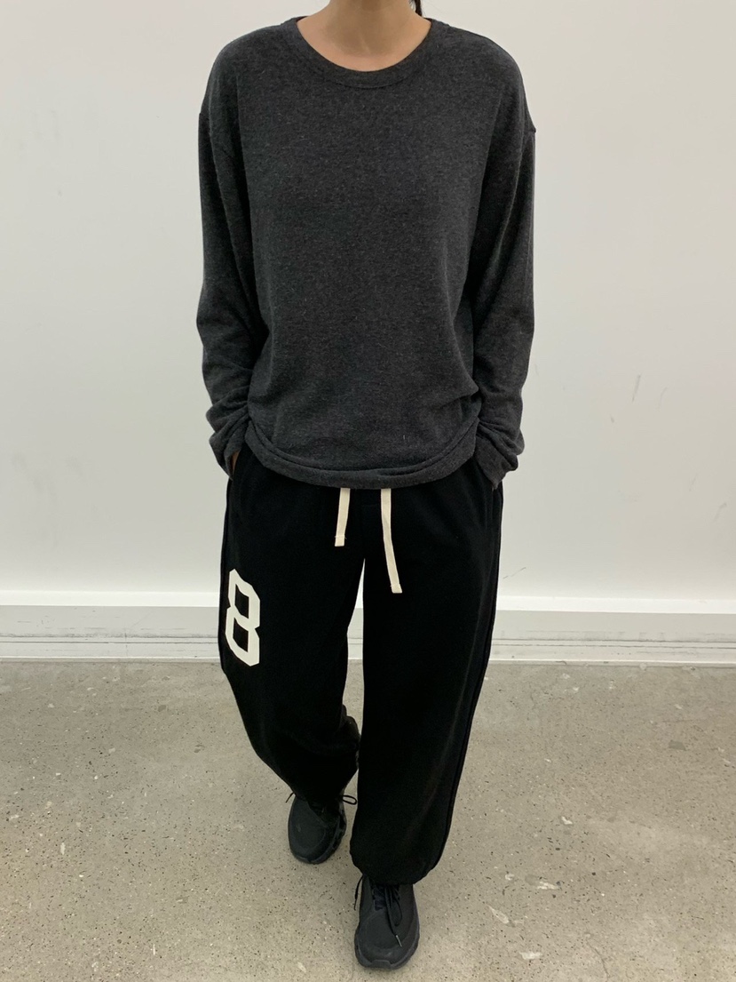 COBALT BLUE韓國直郵㊣女裝新品職業25秋冬真品長袖T恤安哥拉COBALT BLUE長袖T恤