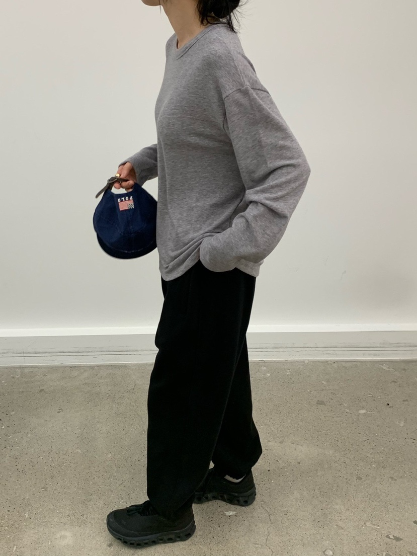 COBALT BLUE韓國直郵㊣女裝新品職業25秋冬真品長袖T恤安哥拉COBALT BLUE長袖T恤