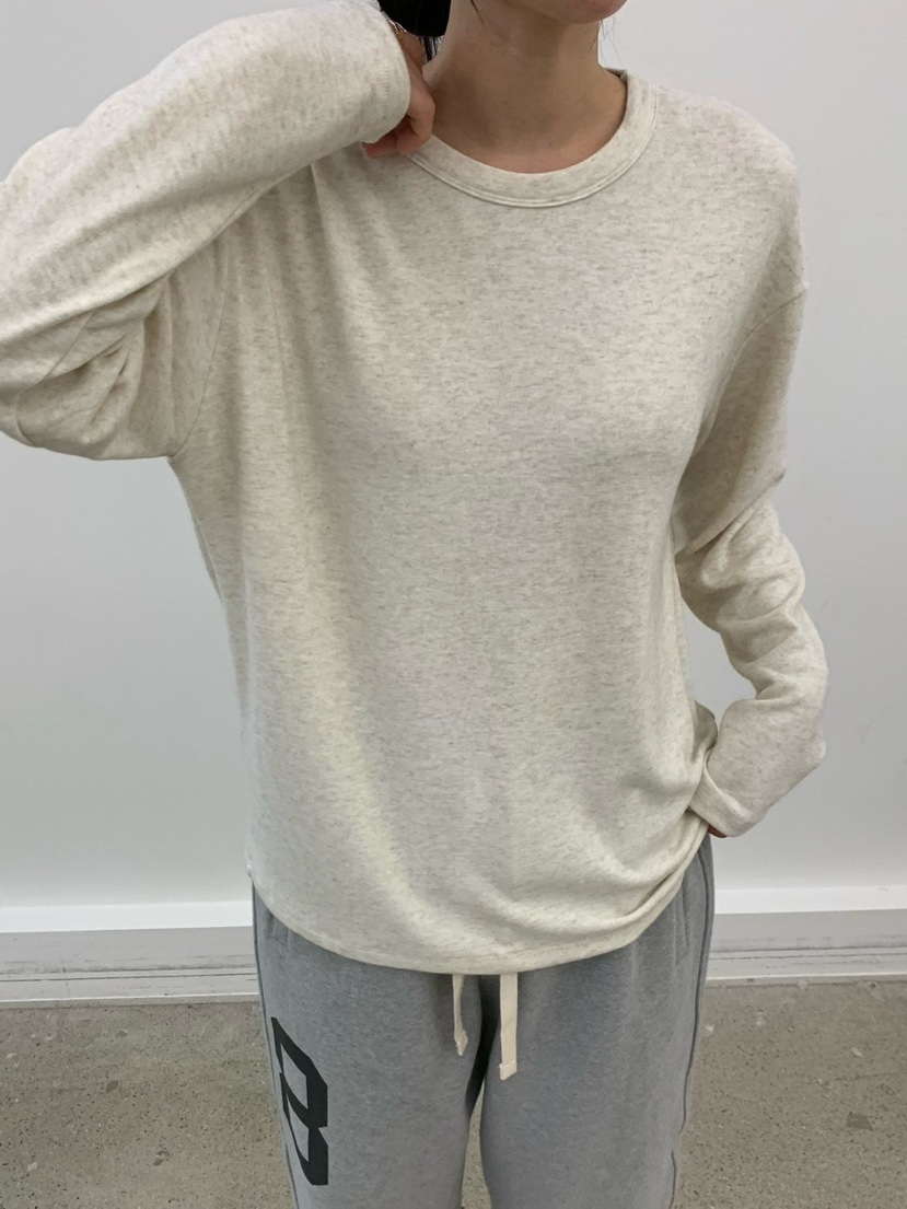 COBALT BLUE韓國直郵㊣女裝新品職業25秋冬真品長袖T恤安哥拉COBALT BLUE長袖T恤圖色1