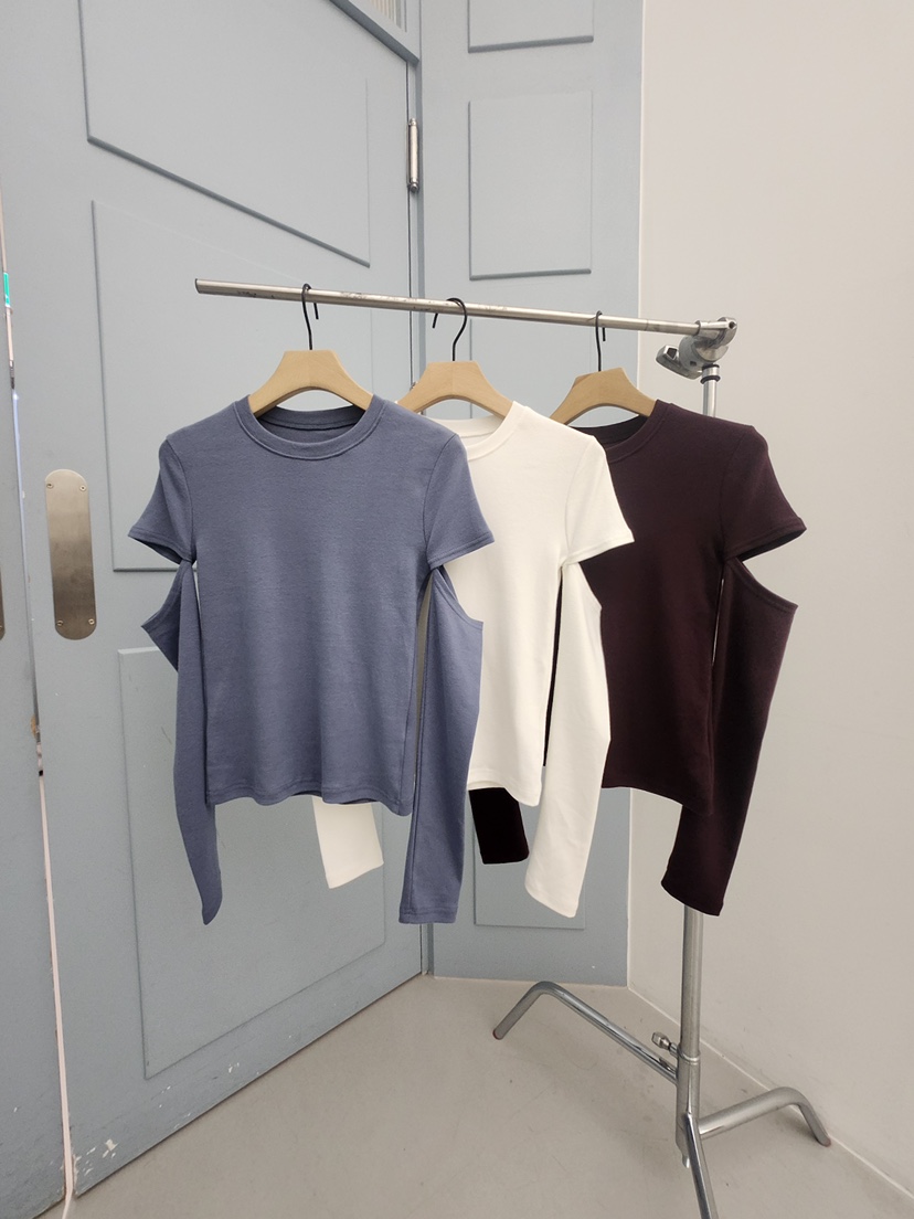 BLACK RIBBON-A東大門㊣代購女士新品人氣時尚推薦長袖T恤BLACK RIBBON-A長袖T恤