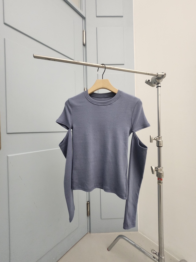 BLACK RIBBON-A東大門㊣代購女士新品人氣時尚推薦長袖T恤BLACK RIBBON-A長袖T恤圖色1