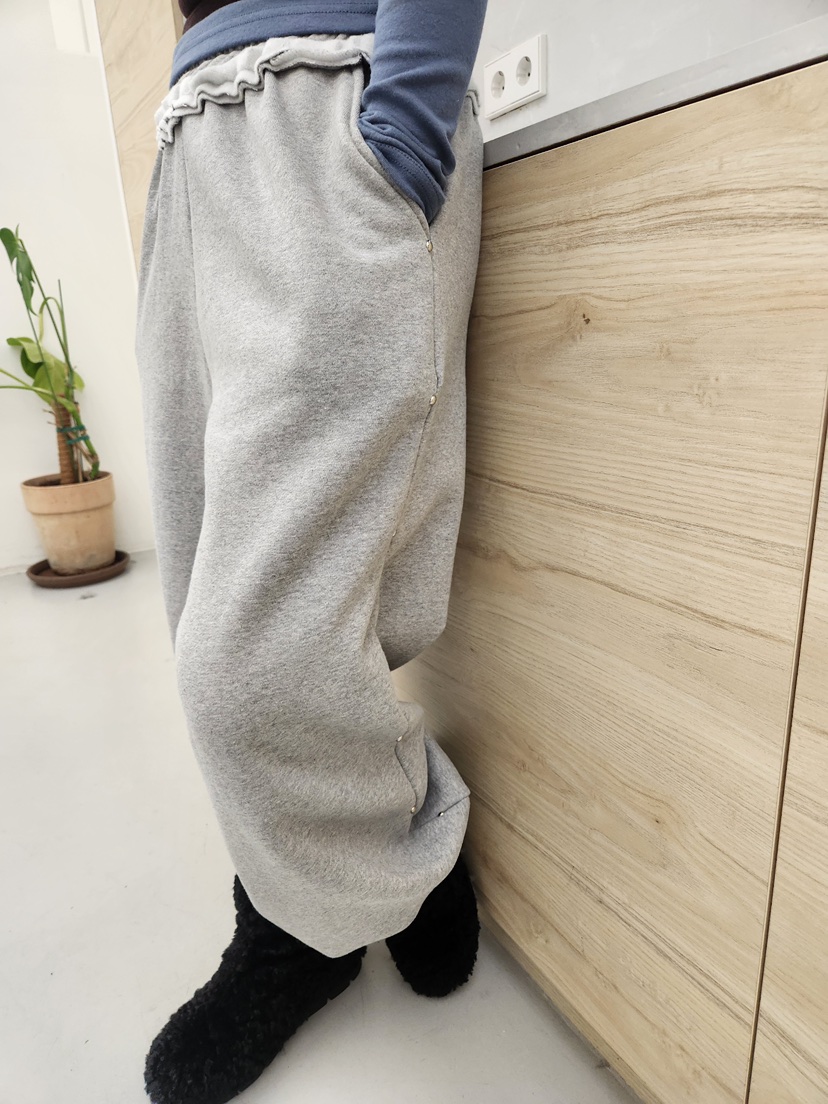 BLACK RIBBON-A韓國直郵㊣女士新品時尚25秋冬職業休閑褲BLACK RIBBON-A休閑褲