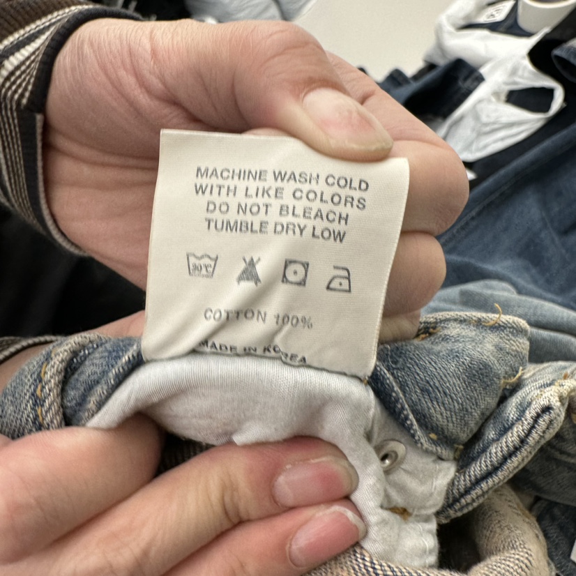 PAI東大門㊣代購女裝新品時尚休閑25秋冬人氣推薦牛仔褲拉絨[PΛi]_PAi牛仔褲