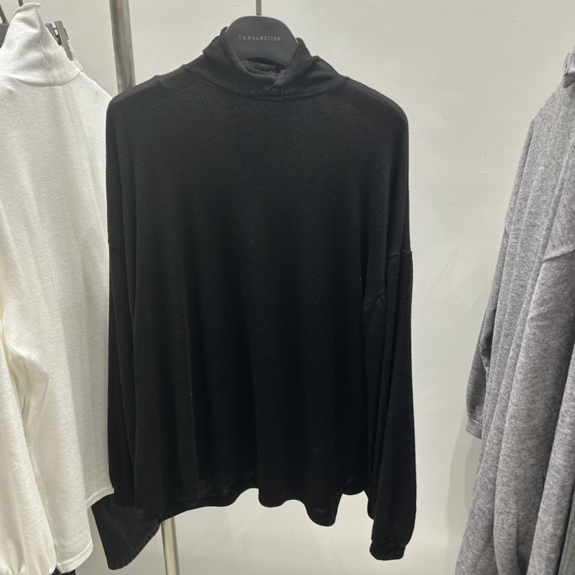 TARABY MOTION韓國直郵㊣女士新款25秋冬人氣休閑長袖T恤羊毛TARABY MOTION長袖T恤圖色2