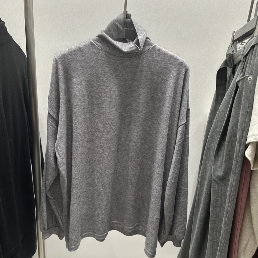 TARABY MOTION韓國直郵㊣女士新款25秋冬人氣休閑長袖T恤羊毛TARABY MOTION長袖T恤圖色3