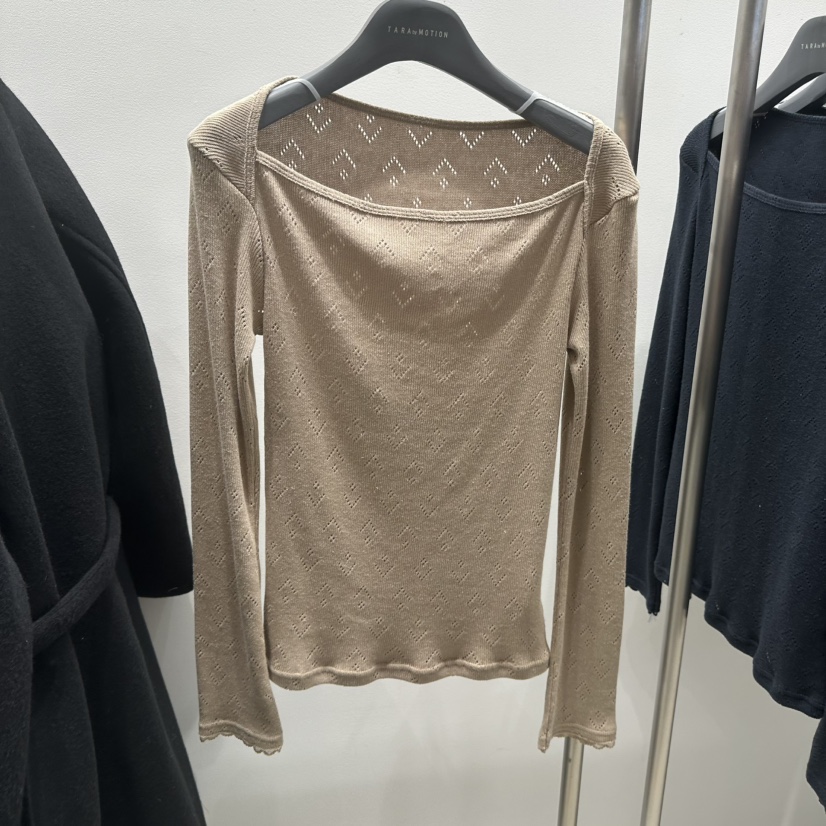 TARABY MOTION東大門㊣直郵女裝新品推薦25秋冬休閑針織衫TARABY MOTION針織衫圖色1