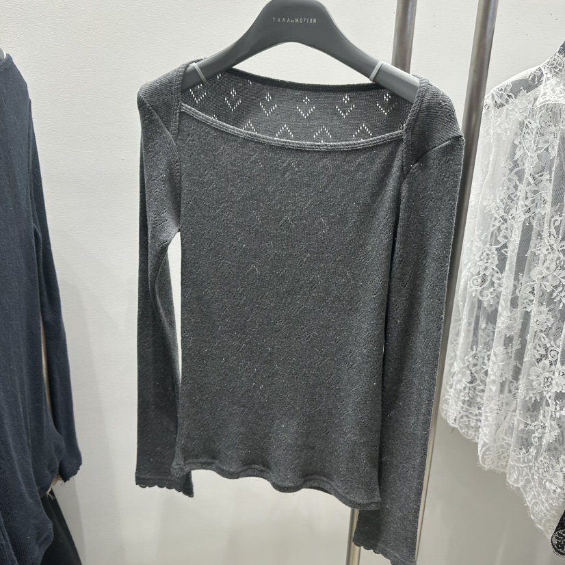 TARABY MOTION東大門㊣直郵女裝新品推薦25秋冬休閑針織衫TARABY MOTION針織衫圖色3墨色