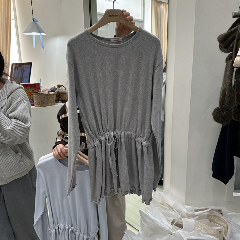 OURMOMENT東大門㊣實拍女士新款熱賣推薦時尚職業真品長袖T恤OURMOMENT長袖T恤圖色3