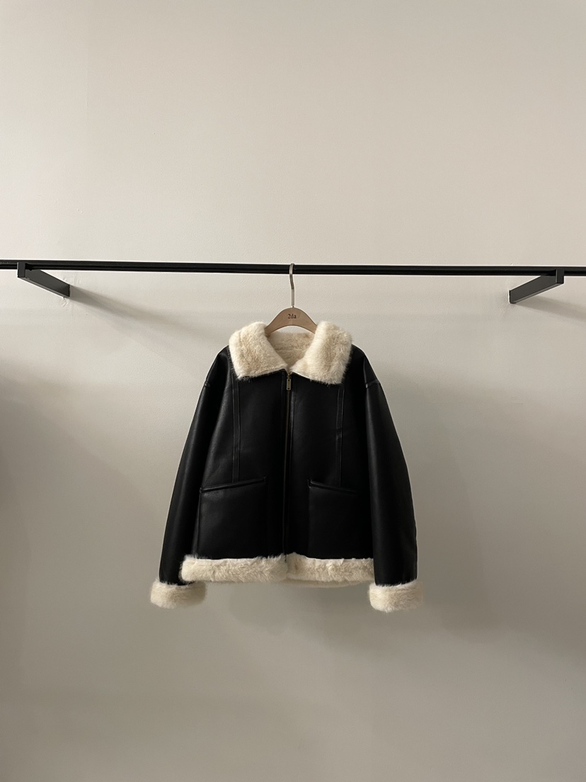 2DA/DARIMI-P韓國直郵㊣女裝新款推薦25秋冬休閑夾克里外穿2DA/DARIMI-P夾克圖色2