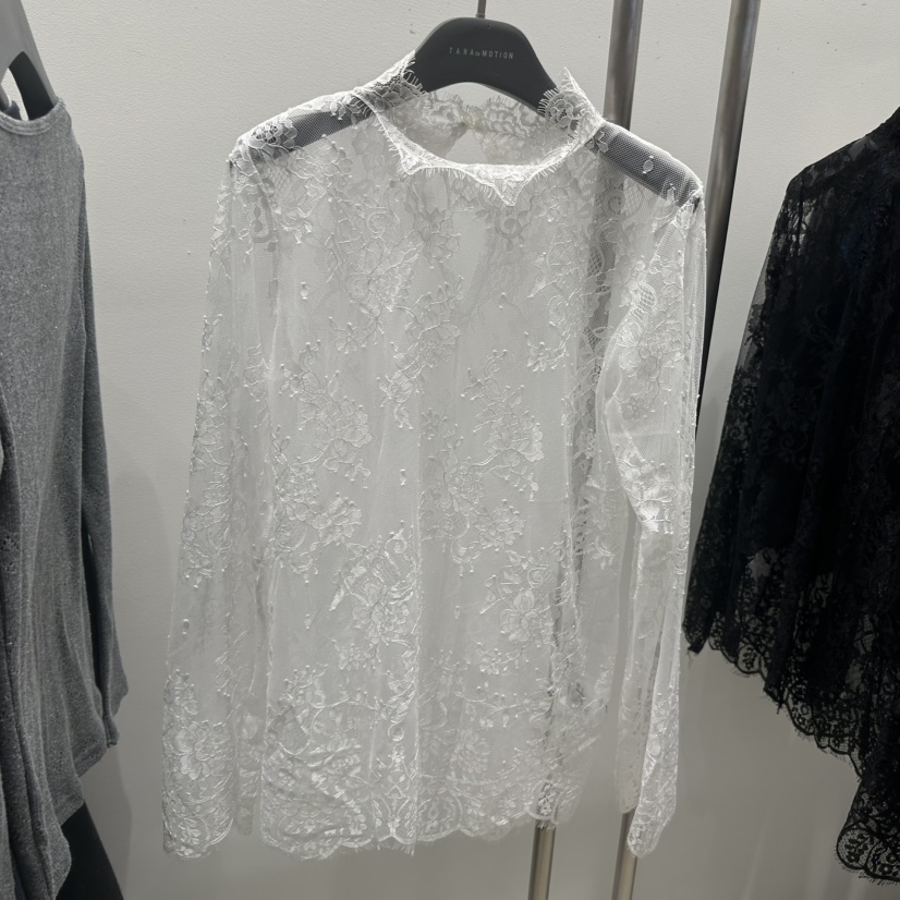 TARABY MOTION東大門㊣代購女裝新品推薦人氣25秋冬襯衫蕾絲衫TARABY MOTION襯衫/蕾絲衫圖色1