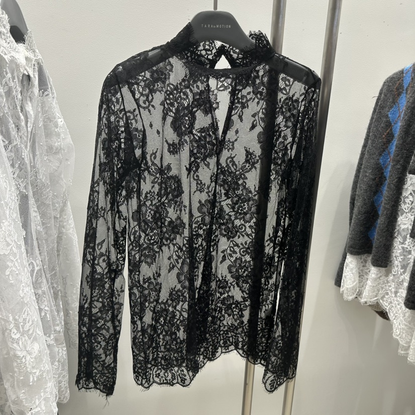 TARABY MOTION東大門㊣代購女裝新品推薦人氣25秋冬襯衫蕾絲衫TARABY MOTION襯衫/蕾絲衫圖色2