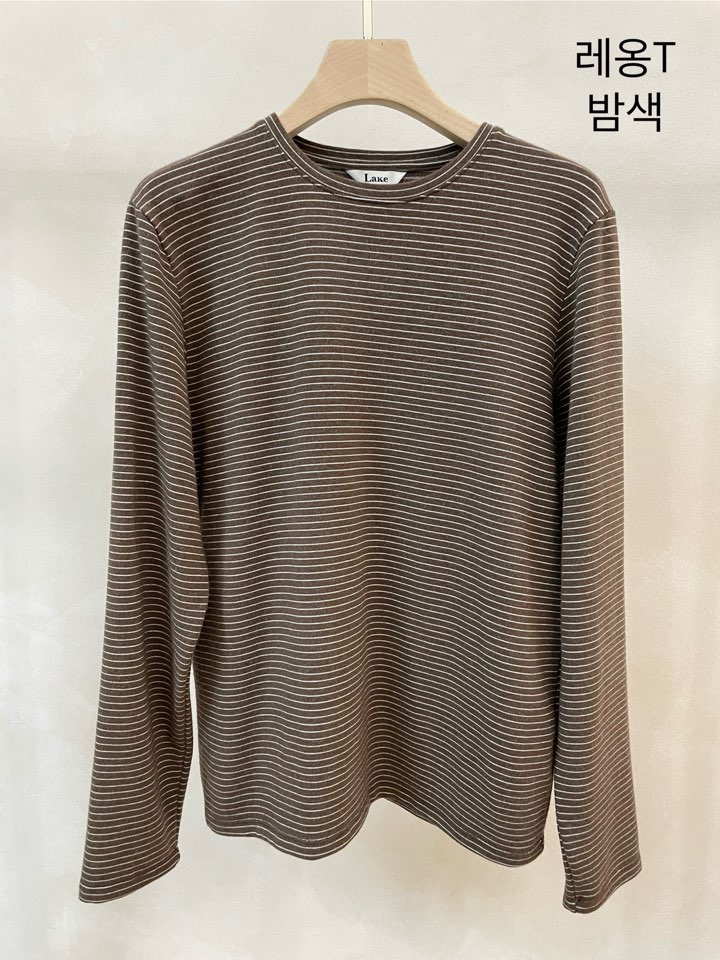 LAKE-A東大門㊣實拍女裝新品時尚休閑推薦人氣職業長袖T恤Lake side長袖T恤圖色3