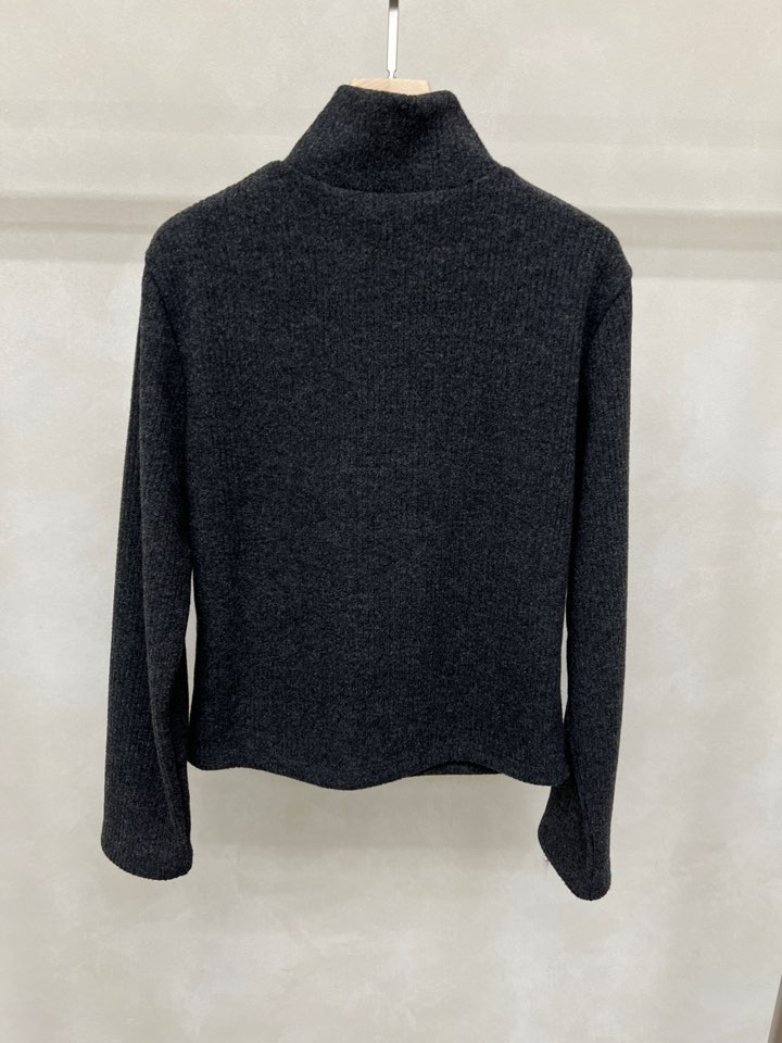 LAKE-A韓國代購㊣女裝新品休閑熱賣職業時尚人氣針織衫拉鏈Lake side針織衫