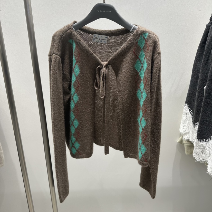 TARABY MOTION韓國直郵㊣女裝新款真品針織衫不含內搭開衫TARABY MOTION針織衫圖色3