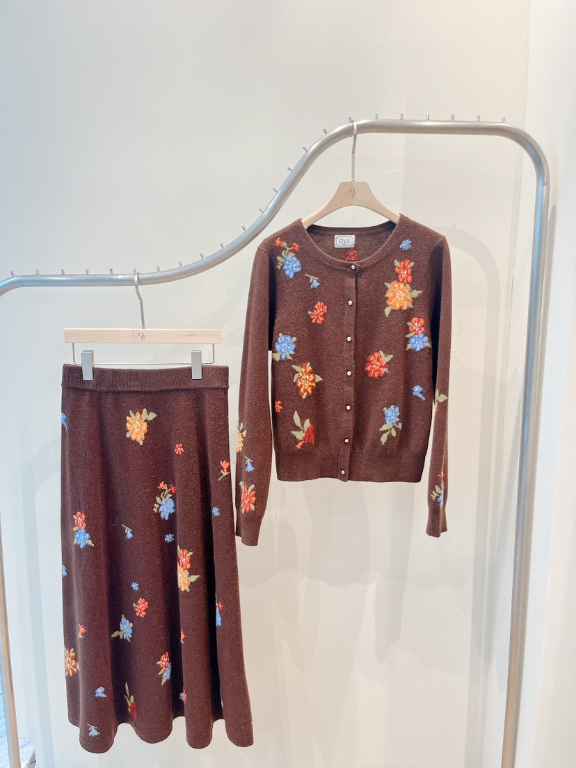 OVE韓國代購㊣女士新款推薦25秋冬人氣休閑熱賣職業套裝套裝OVE套裝圖色2