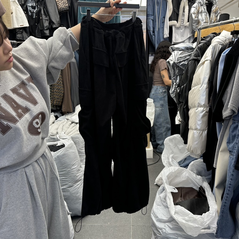 A-DEL東大門㊣代購女士新品人氣推薦真品25秋冬休閑褲工裝褲A-DEL休閑褲