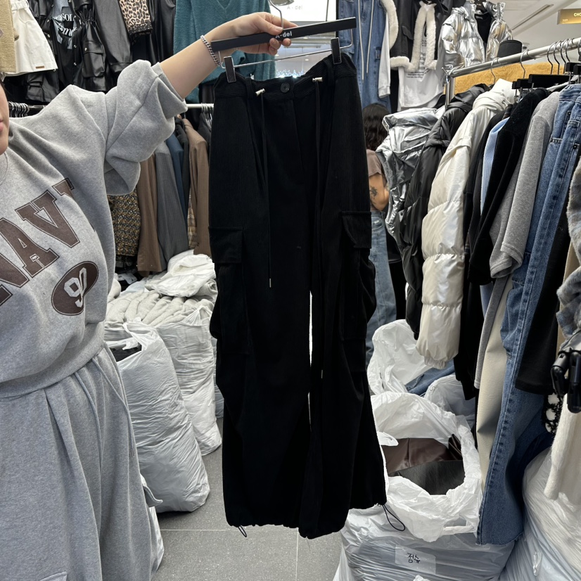 A-DEL東大門㊣代購女士新品人氣推薦真品25秋冬休閑褲工裝褲A-DEL休閑褲圖色2