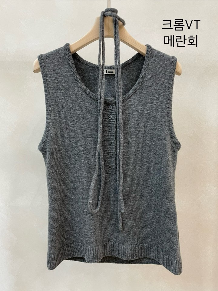 LAKE-A韓國直郵㊣女裝新款時尚熱賣休閑人氣職業真品吊帶背心Lake side吊帶/背心圖色1